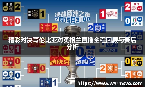 精彩对决哥伦比亚对英格兰直播全程回顾与赛后分析