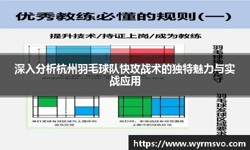 深入分析杭州羽毛球队快攻战术的独特魅力与实战应用